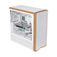 Lian Li кутия Case ATX - LANCOOL 217 WOOD - White - 2