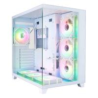1stPlayer кутия Case ATX - MEGAVIEW MV8 White - 7 x 120... - 1