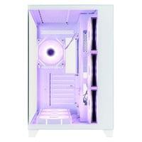 1stPlayer кутия Case ATX - MEGAVIEW MV8 White - 7 x 120... - 2