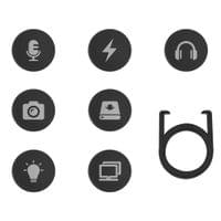 Streamplify стрийминг хъб/дек Streaming HUB DECK 5 RGB - 5 x USB-A -... - 12