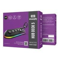 Streamplify стрийминг хъб/дек Streaming HUB DECK 5 RGB - 5 x USB-A -... - 14