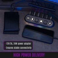 Streamplify стрийминг хъб/дек Streaming HUB DECK 5 RGB - 5 x USB-A -... - 21