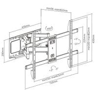 Gembird стенна стойка за телевизор TV Mount... - 15