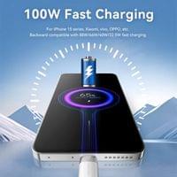 Vention Кабел USB 2.0 A Male to C Male 1.0M Black 6A Fast... - 4