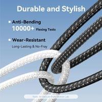 Vention Кабел USB 2.0 A Male to C Male 1.0M Black 6A Fast... - 8