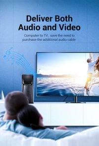 Vention кабел Cable DisplayPort to HDMI 3.0m - 4K, Gold Plated - HAGBI - 6