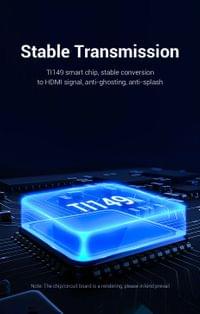 Vention кабел Cable DisplayPort to HDMI 3.0m - 4K, Gold Plated - HAGBI - 9