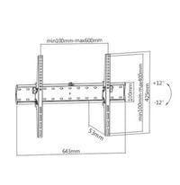 Gembird стенна стойка за телевизор TV Mount... - 3 Gembird стенна стойка за телевизор TV Mount... - 3