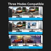 Vention Кабел Cable - Display Port v2.1 DP M / M Black 16K@60Hz, 3M - HGBHI - 9