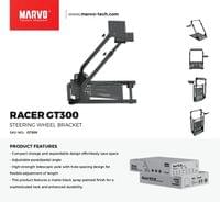 Marvo сгъваема стойка за волан и педали Foldable Racing... - 6
