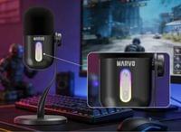 Marvo Геймърски микрофон Gaming USB Microphone - Blast 50 MIC-08 Black -... - 13