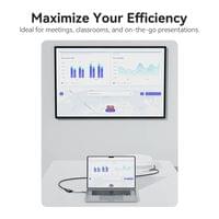 Vention адаптер Adapter USB-C/A to HDMI F - ACYHB - 4
