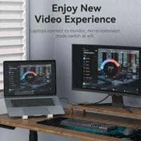 Vention адаптер Adapter USB-C/A to HDMI F - ACYHB - 5