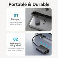 Vention адаптер Adapter USB-C/A to HDMI F - ACYHB - 7