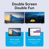 Vention адаптер Adapter USB-C/A to HDMI F - ACYHB - 10