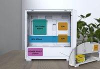 Montech кутия Case mATX - X5M (W) - 4 x 120 mm A-RGB, USB-C - 10