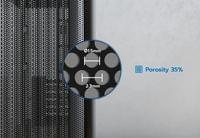 Montech кутия Case mATX - X5M (W) - 4 x 120 mm A-RGB, USB-C - 11