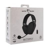 White Shark безжични геймърски слушалки Gaming Headphones BUTTERFLY -... - 6
