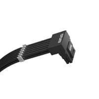 1stPlayer модулен кабел Custom Sleeved Modding Cable Black - PCIe 5.0... - 2