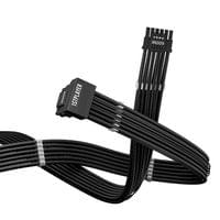 1stPlayer модулен кабел Custom Sleeved Modding Cable Black - PCIe 5.0... - 4