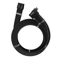 1stPlayer модулен кабел Custom Sleeved Modding Cable Black - PCIe 5.0... - 5