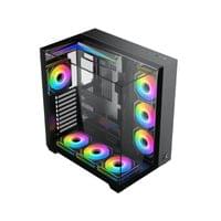 Xigmatek кутия Case ATX - Aqua V (H23A) - 7 ARGB Fans - 2