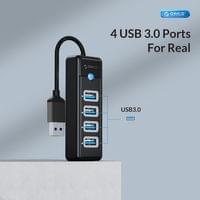 Orico хъб HUB USB3.0 4 port Black - PW4U-U3-015-BK - 7