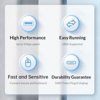 Orico хъб HUB USB3.0 4 port Black - PW4U-U3-015-BK - 10