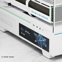 Thermalright кутия Case mATX - TL-M10 Vision White - 4 x... - 2