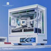 Thermalright кутия Case mATX - TL-M10 Vision White - 4 x... - 3