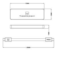 Thermalright външна кутия за диск Storage - Case - M.2 NVMe M-key 20... - 2