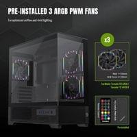 Gamemax кутия Case EATX - Vista 2 MB - 3 x 120 mm... - 12