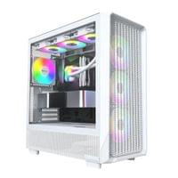 Montech кутия Case ATX - X5 (W) - 4 A-RGB fans, USB-C - 2
