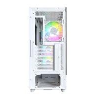 Montech кутия Case ATX - X5 (W) - 4 A-RGB fans, USB-C - 4