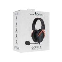 White Shark геймърски слушалки Gaming Headphones GORILLA BLACK/RED -... - 6 White Shark геймърски слушалки Gaming Headphones GORILLA BLACK/RED -... - 6