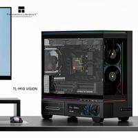 Thermalright кутия Case mATX - TL-M10 Vision Black - 4 x... - 2