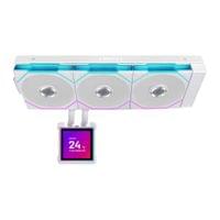 Lian Li водно охлаждане Water Cooling HydroShift II LCD-S 360TL WHITE - 2