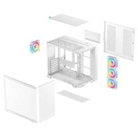 DeepCool Case ATX - CG530U 4F WH - 4 ARGB Fans - 7