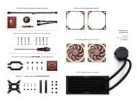 Noctua водно охлаждане Water Cooling NL-LC1-24 - 4