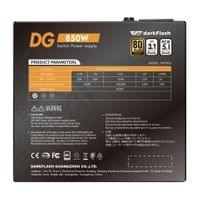 850W Darkflash PSU ATX 3.1 Gold, Full Modular - DG850 - 9