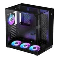 Gamemax Case ATX - NEX C56 VC BK - 4