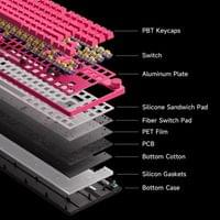 MCHOSE геймърска механична клавиатура Gaming Mechanical... - 7