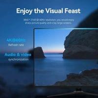 Vention Кабел Cable - Display Port v1.2 DP M / M Black 4K... - 4