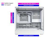 Montech кутия Case mATX - KING 15 PRO (B) - 4 x 120 mm... - 9