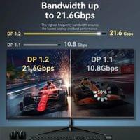 Vention Кабел Cable - Display Port v1.2 DP M / M Black 4K... - 3