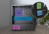 Montech кутия Case ATX - X5 (B) - 4 A-RGB fans, USB-C - 12