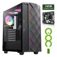 Gamemax кутия Case EATX - Diamond CP A-RGB - 12
