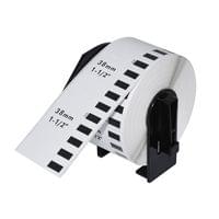 Makki съвместими етикети Brother DK-22225 - White Continuous Length... - 4