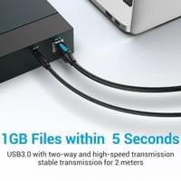 Vention Кабел USB 3.0 AM / BM - 0.5M Black - COOBD - 5