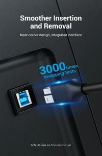 Vention Кабел USB 3.0 AM / BM - 0.5M Black - COOBD - 7